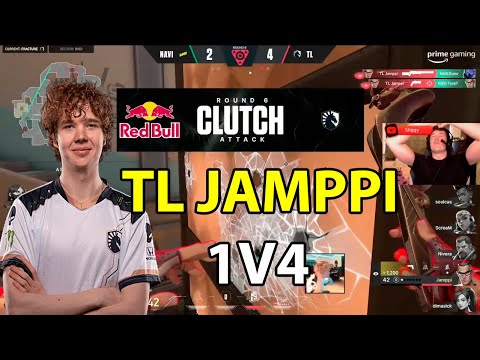 TL JAMPPI 1V4 VS NAVI  | Valorant highlights | VCT EU | CatJett |