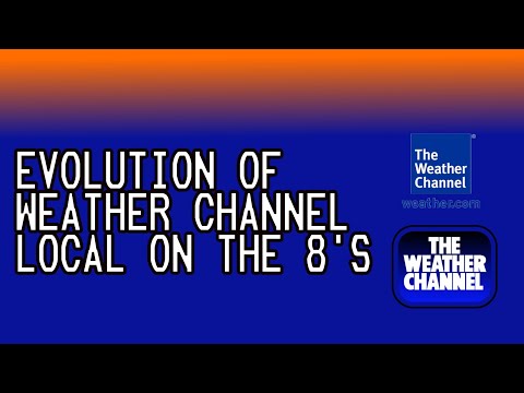 History of Weather channel Local on the 8's (2022 update)