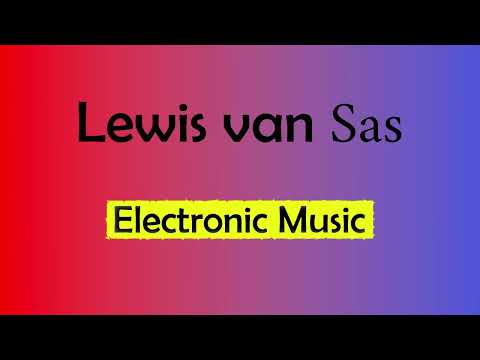 Lewis van Sas - Auf der Bühne