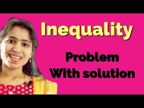 Inequality problems