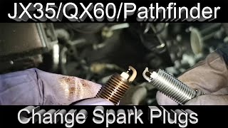 Infiniti JX35/QX60 Nissan Pathfinder - Change Spark Plugs