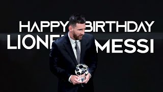 Lionel Messi • Happy Birthday • WhatsApp status #messi #aedits