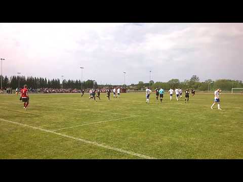 Grobiņas SC iesit pendeli Staiceles bebriem