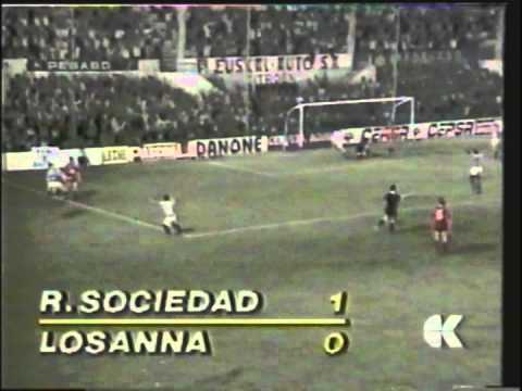 1990 October 3 Real Sociedad Spain 1 Lausanne Switzerland 0 UEFA Cup