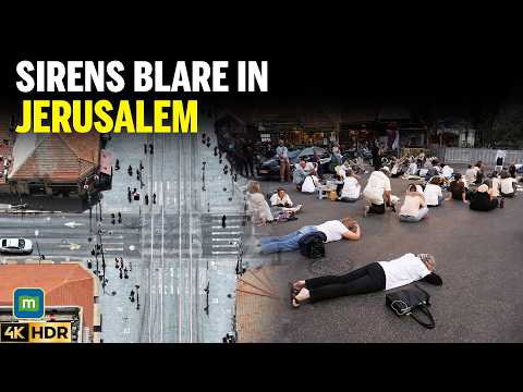 Iran Fires Missiles at Israel: Sirens and Explosions Reported in Jerusalem Amid Escalation