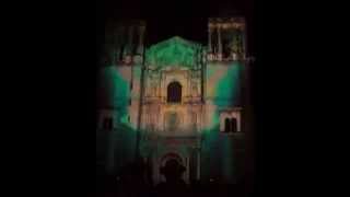 preview picture of video 'Video Mapping: Templo de Santo Domingo de Guzman, Oaxaca (Día de Muertos 2014)'