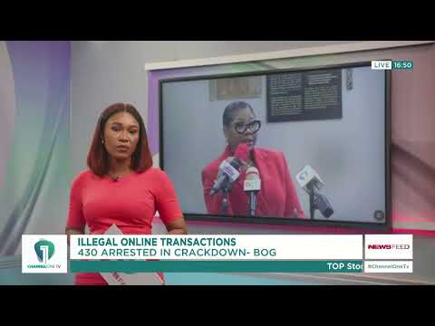 Bank of Ghana: 430 Arrested in Crackdown on Illegal Online Operators