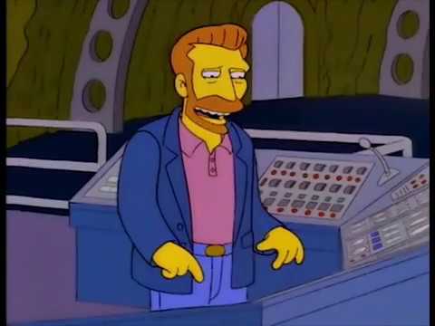Los Simpson - Hank Scorpio - No hay ni uno que diga Italia