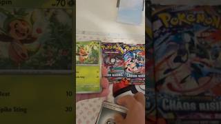 I pull a chase card out of Chaos Rising #pokemon #chaoschild #projectpokemon #pokemoncards
