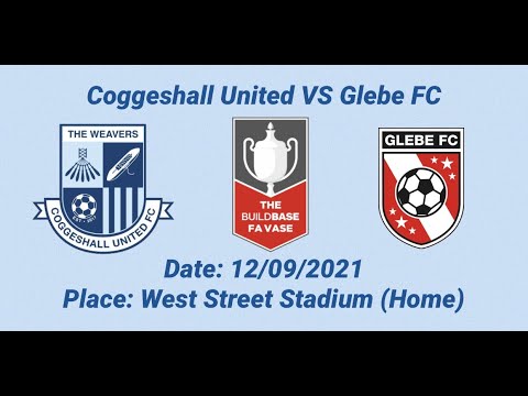The BuildBase FA Vase: Coggeshall United vs Glebe FC (Sunday 12th September 2021)