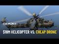 Ukrainian Drone Hunts Down Russian Helicopter Military Mind