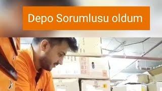 DEPO PERSONELİ OLARAK İŞE BAŞLADIM 🙄 #work #firstvlog