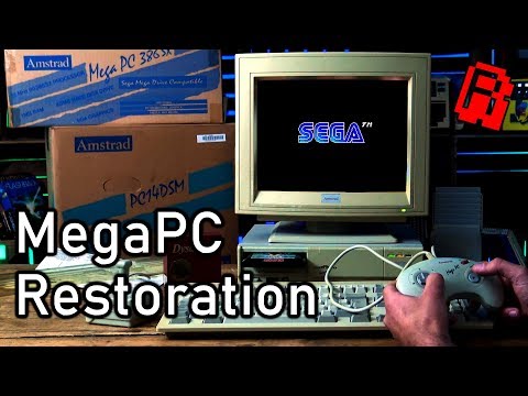 Amstrad Mega PC - Restoration and Repair | Trash to Treasure (2/4)