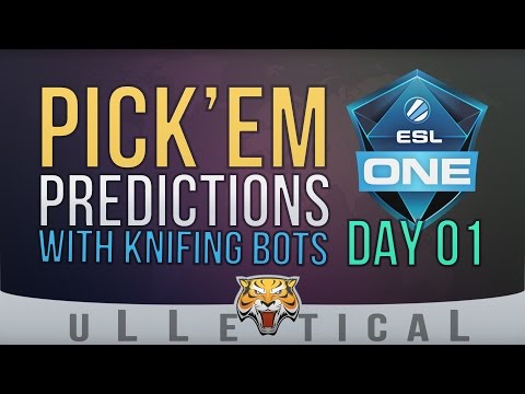 CS:GO | ESL One Cologne 2016 - Match Predictions with Bots - Day 1