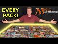 Opening Every Pack Of Magic The Gathering Since 1994