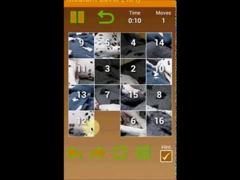 Doggies Slider Photo Puzzle Video