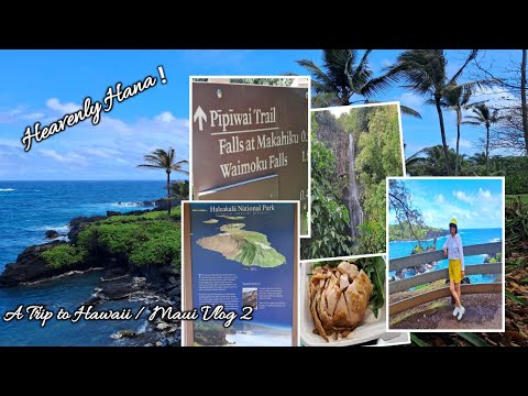 Assamese Travel Vlog | Trip to Hawaii / Maui Vlog 2 |  The Road to Hana | Top Tips and Best Stops