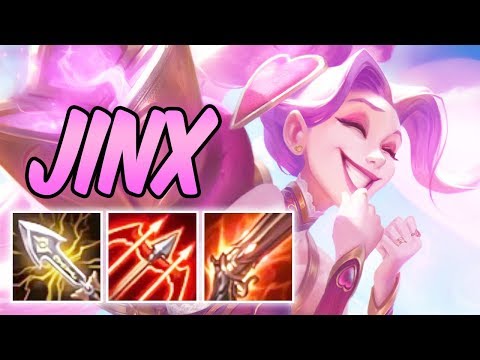 HEARTSEEKER JINX FULL CRIT ADC I Best Build & Runes | League of Legends | S10