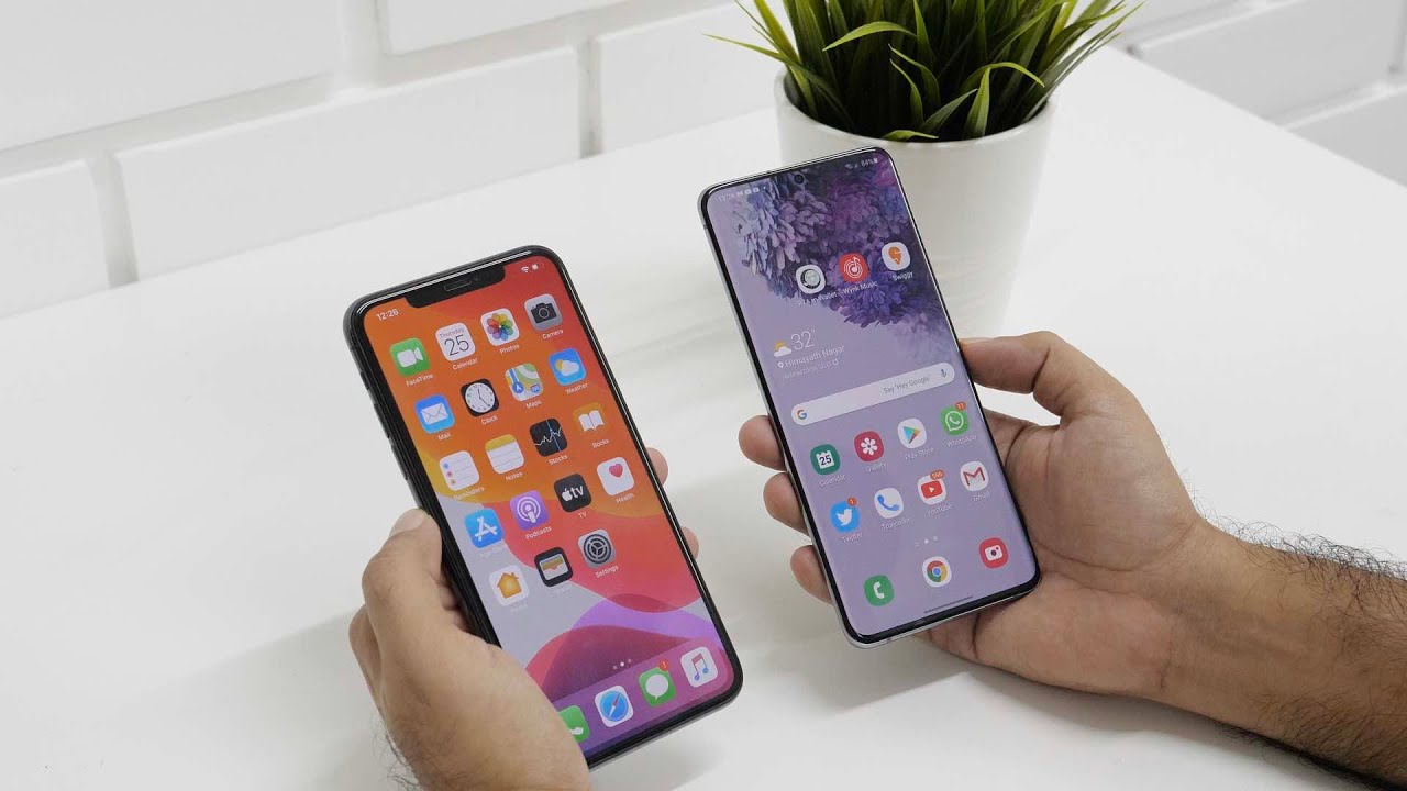 iPhone 11 Pro Max vs Samsung Galaxy S20+ Practically Compared