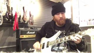 Video thumbnail for Schecter A-6 At Guitar Center w/ Marshall JVM210h by Philip Gouldman