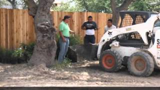 Landscape (putting green, synthetic grass, outdoor kitchen, gazebo)