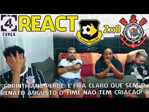 REACT E MELHORES MOMENTOS | SÃO BERNARDO 2X0 CORINTHIANS PAULISTÃO 2023 #corinthians #paulistão