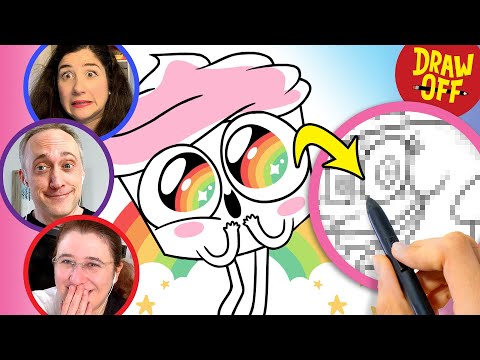 動畫師VS漫畫家隨意畫好建議紙杯蛋糕的風格 (Animator Vs. Cartoonist Draw The Good Advice Cupcake in Random Styles)