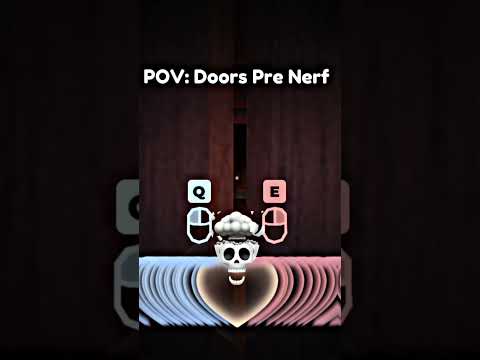 POV Doors Pre Nerf... #shorts #robloxdoors #roblox