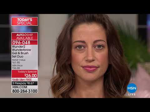HSN | Wunderbrow Beauty / Deborah Lippmann Nails 03.12.2018 - 11 AM