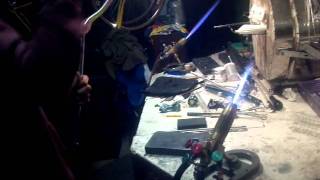 Blown in gandalf pipe