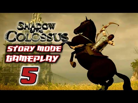 Shadow of the Colossus - Walkthrough Gameplay (PS4 PRO) 5th Episode