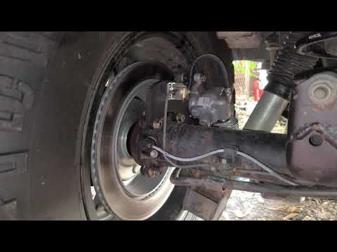 3rd Gen 99 4Runner rear disk brake conversion overview