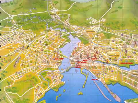 карта казани с достопримечательностями