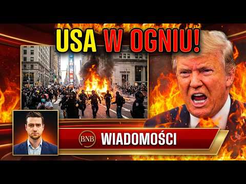 PILNE! OGROMNE Zamieszki W USA! Trump Wyprowadza WOJSKO NA ULICĘ