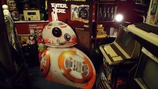 We've Bought A Huge Star Wars " Force Awakens " Promotional Display!! (It's A Noisey Bugger!!)