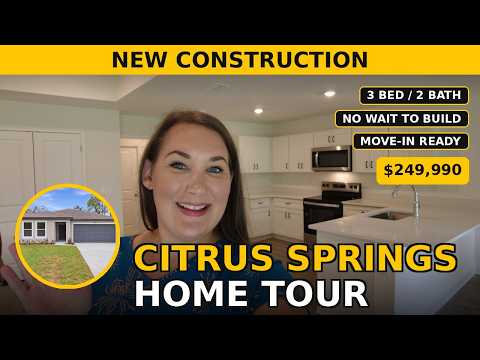 NEW HOME in Citrus Springs FL | No Wait to Build | 3BR/2BA Move-In Ready MLS#856531