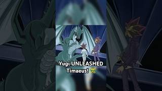 Yugi UNLEASHED The Legendary Dragon Timaeus! 🐲 #yugioh #anime #yugiohcommunity #yugiohduelmonsters