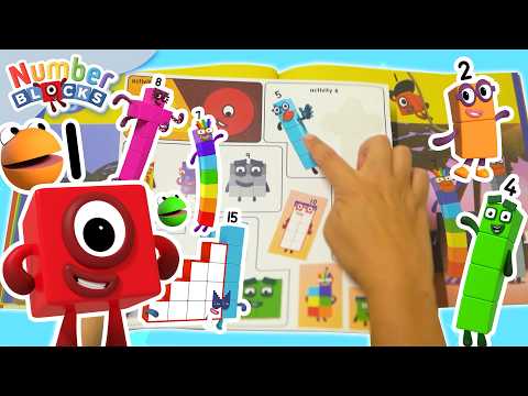 DIY Sticker Fun | Learn to Count | @Numberblocks - Kingdom Kids Zone, Little Learners - Numberblocks