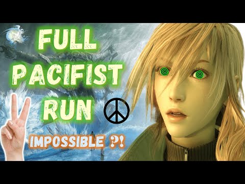 Can You Beat Final Fantasy XIII without DEALING DAMAGE?! ☮️ FF13 Pacifist