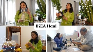 IKEA Mini Haul - Plant shopping - Setting up Mandir in New Home