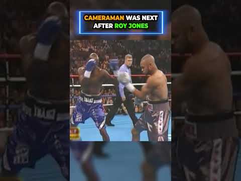 He Attacked The Cameraman After Roy Jones😱
