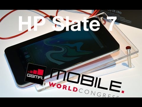 MWC 2013 Probamos la HP Slate 7