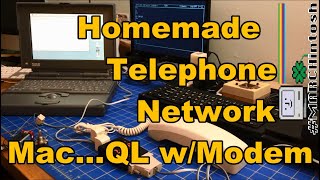 A Homemade Telephone Network: Connecting Mac, QL, & PC Modems Over Phone Lines - #MARCHintosh