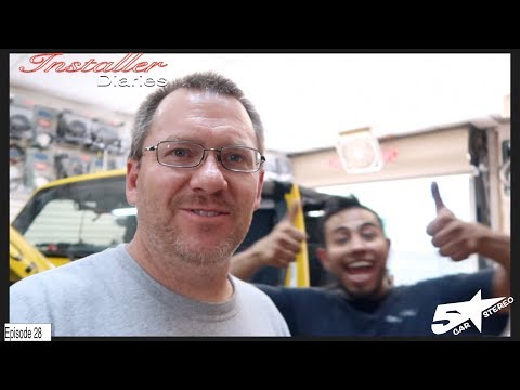 Sure we will do the Jeep, but then we want 2 days off  Installer Diaries 28