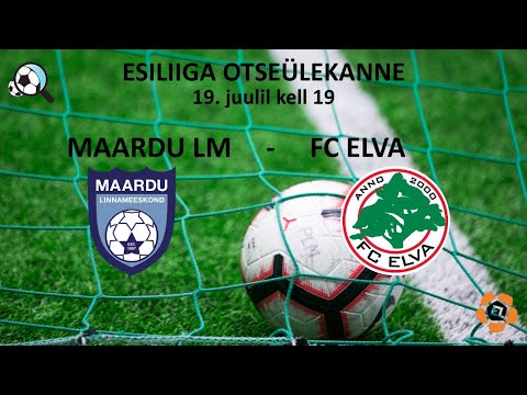 MAARDU LINNAMEESKOND - FC ELVA ESILIIGA 13. voor