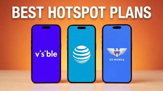 BEST High Data Hotspot Plans! Verizon, AT&T, +Visible in 2026
