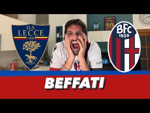 Lecce Bologna 1-1 ❤️💙 BEFFA CLAMOROSA! OCCASIONE PERSA MA AVANTI THIAGO