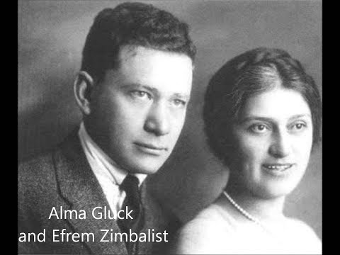 Alma Gluck &  Efrem Zimbalist (Vn) - Old Folks at Home (Swanee River) - 1914