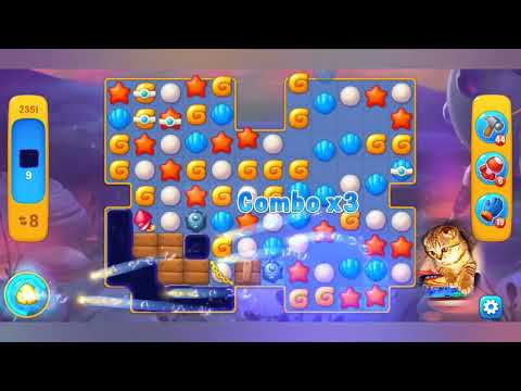 Fishdom 2022, no Boosters,  2351  level  -  прохождение без бустеров,  2351  уровень.