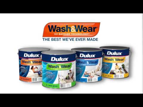 Dulux Wash&Wear Paint - Available at Guthrie Bowron